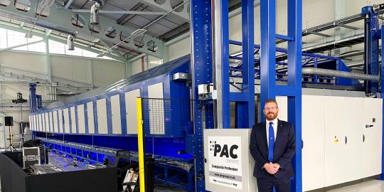 Darren Leslie with PAC's Preformer